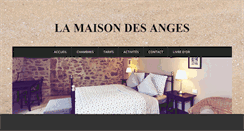 Desktop Screenshot of maison-des-anges.fr